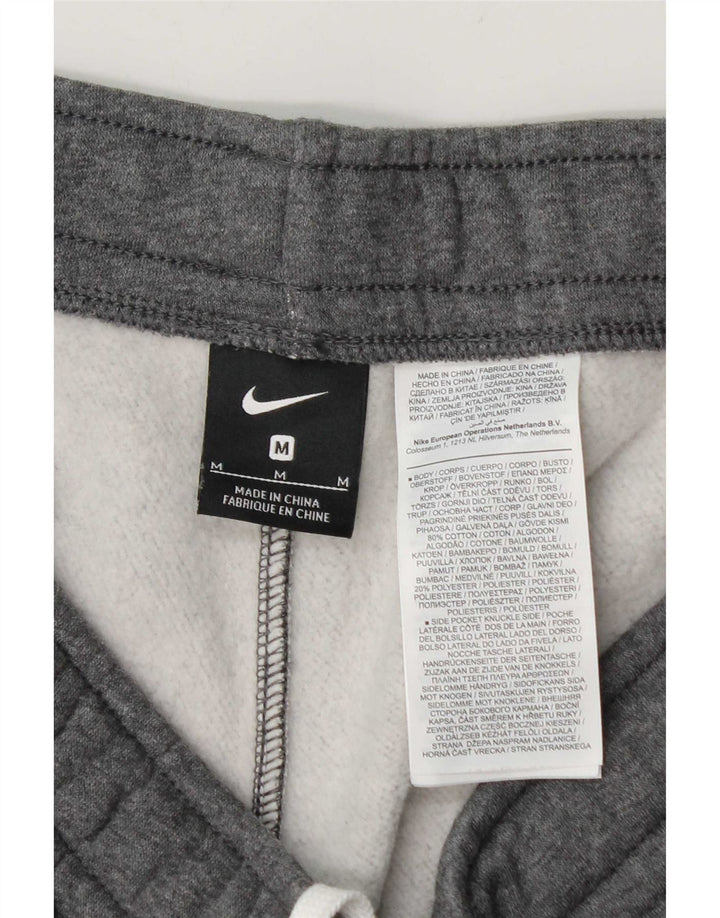 Męskie spodenki sportowe Nike, średnioszare, bawełniane w cętki
