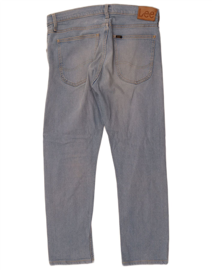 Lee Męskie Luke Slim Jeans W32 L27 Niebieskie bawełniane