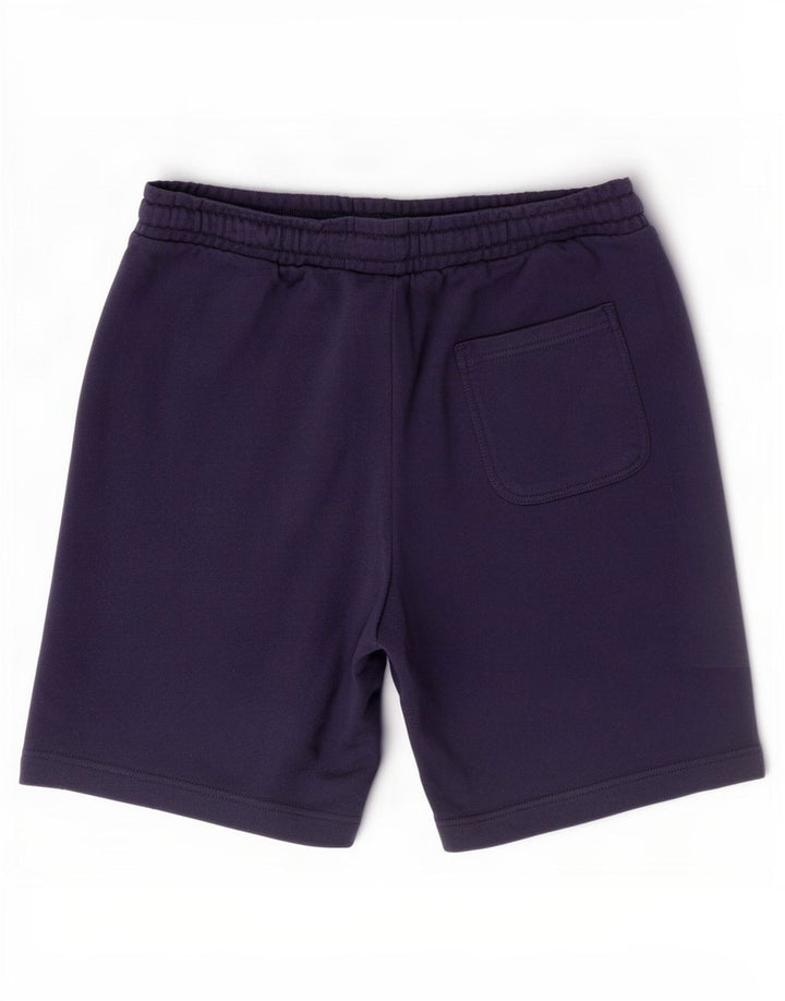 Męskie spodenki sportowe Lyle & Scott, średnie, granatowe, bawełniane