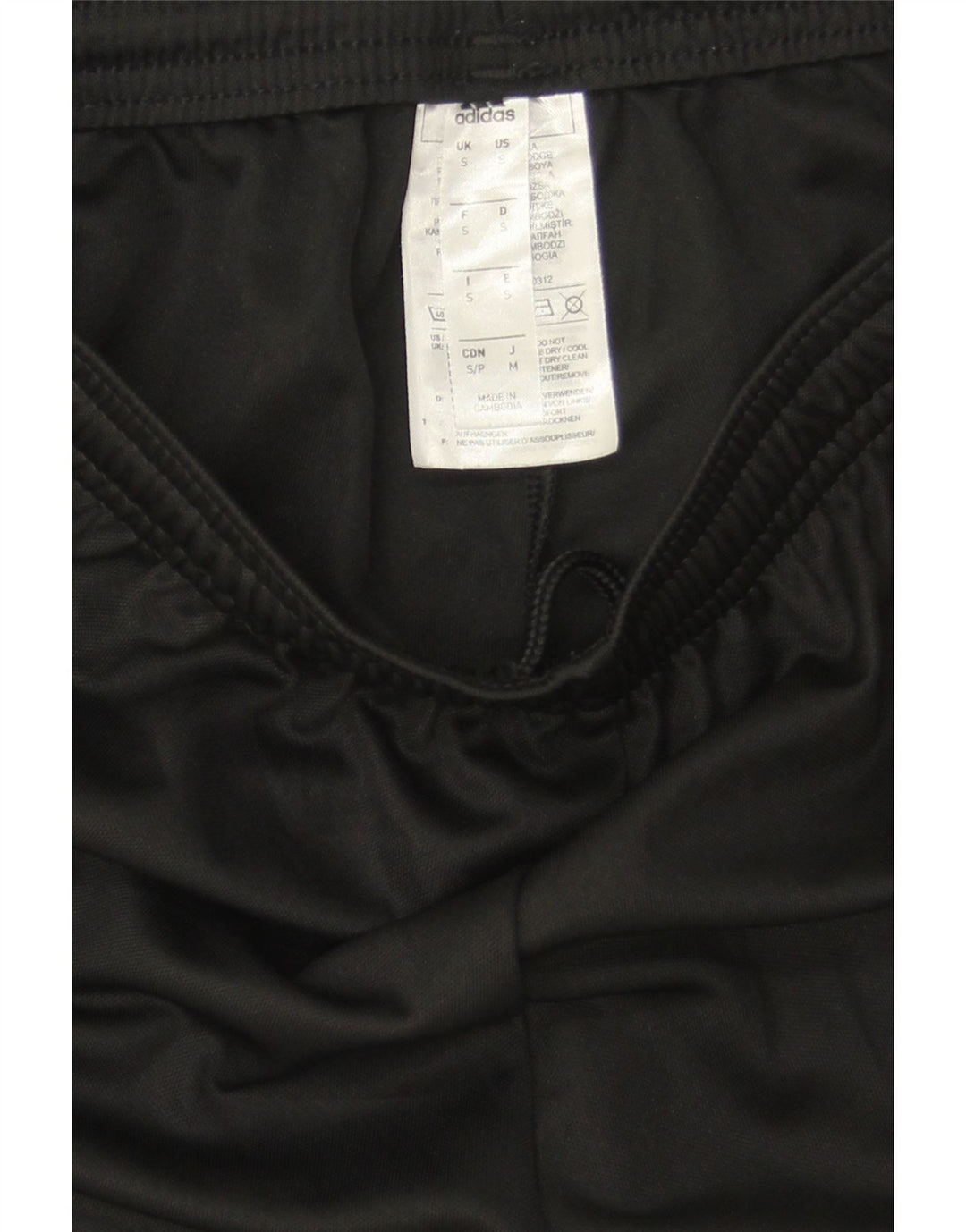 Damskie spodenki sportowe ADIDAS Aeroready UK 8, małe, czarne, poliestrowe