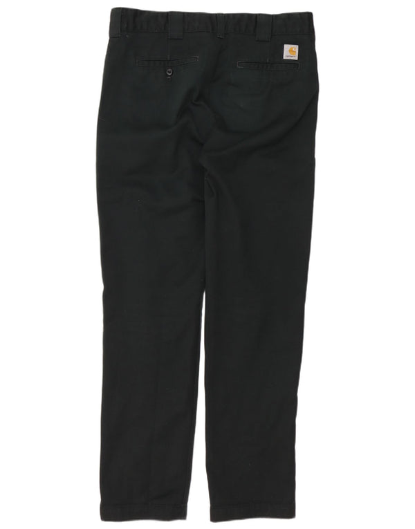 Męskie spodnie Chino Carhartt W32 L34 Czarne bawełniane