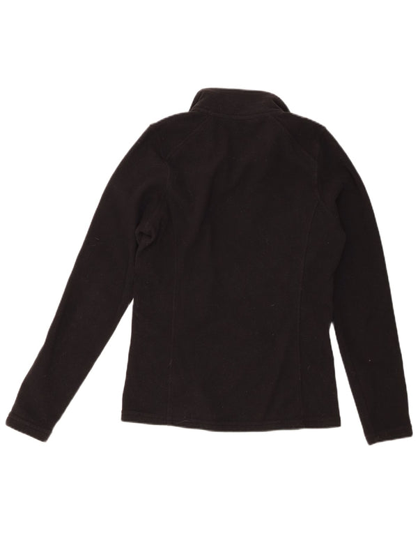 Damski sweter polarowy The North Face z zamkiem błyskawicznym, UK 6 XS, czarny poliester
