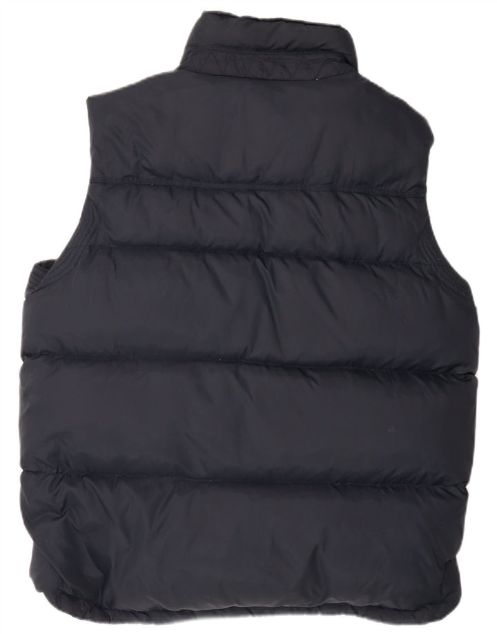 ODZIEŻ CREW Męska wyściełana kamizelka UK 42 XL Granatowy nylon