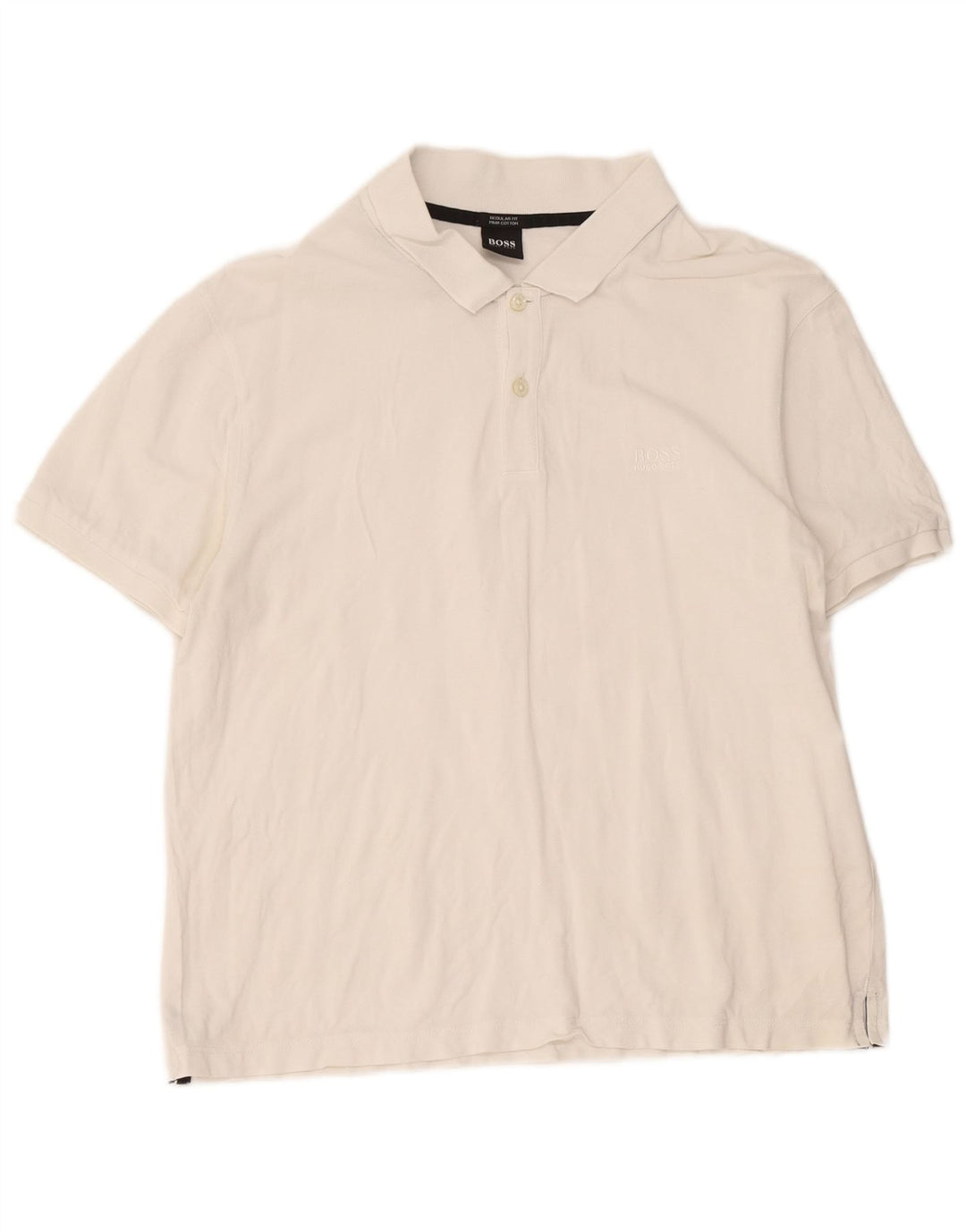 Męska koszulka polo XL o regularnym kroju Hugo Boss, biała