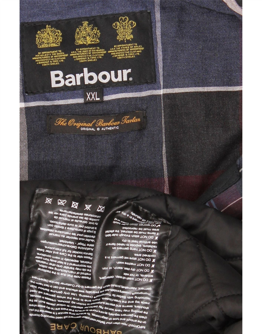 Kurtka męska Barbour z woskowanej bawełny UK 44 2XL burgundowa