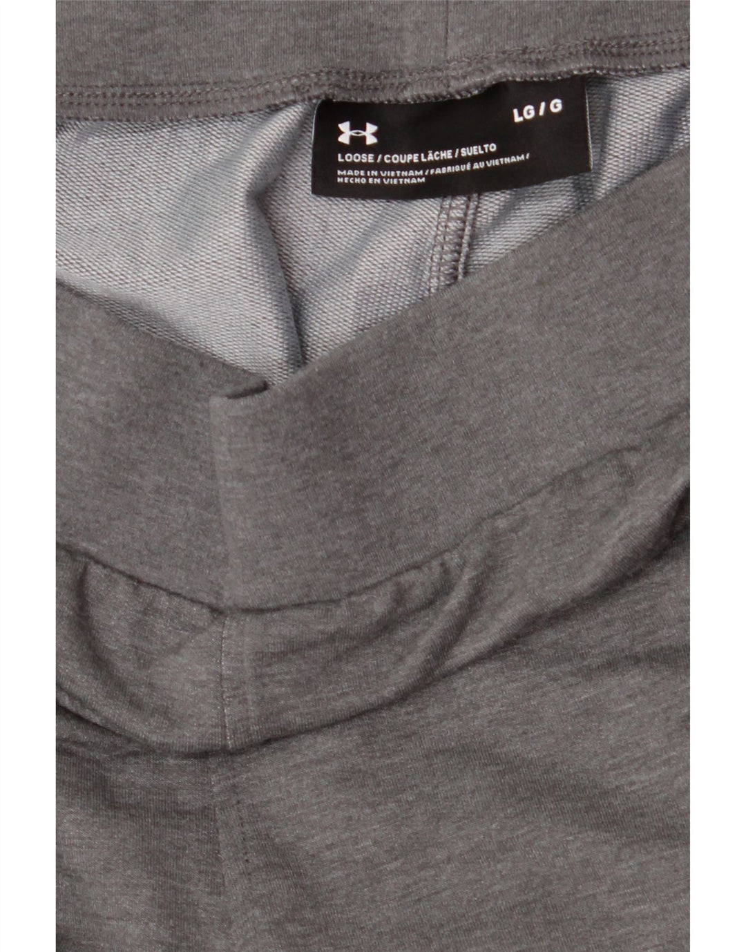 Męskie spodnie dresowe UNDER ARMOUR SMU Mustangs, duże, szare