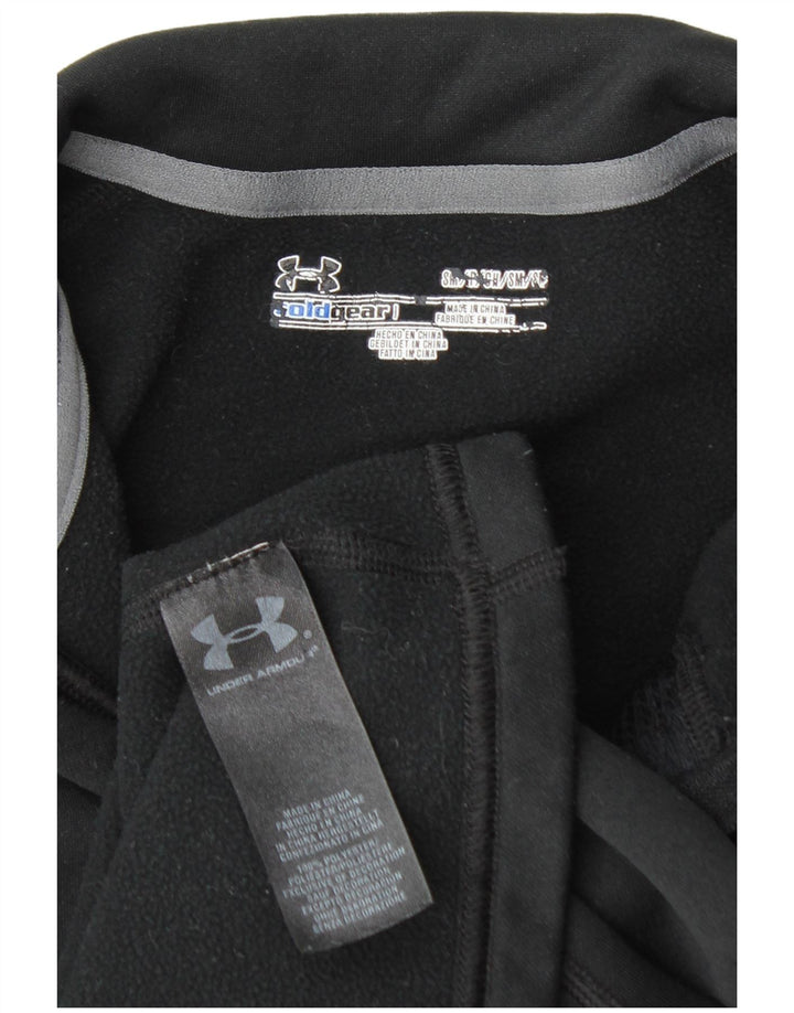 Męska bluza z zamkiem błyskawicznym Under Armour Cold Gear, mała czarna