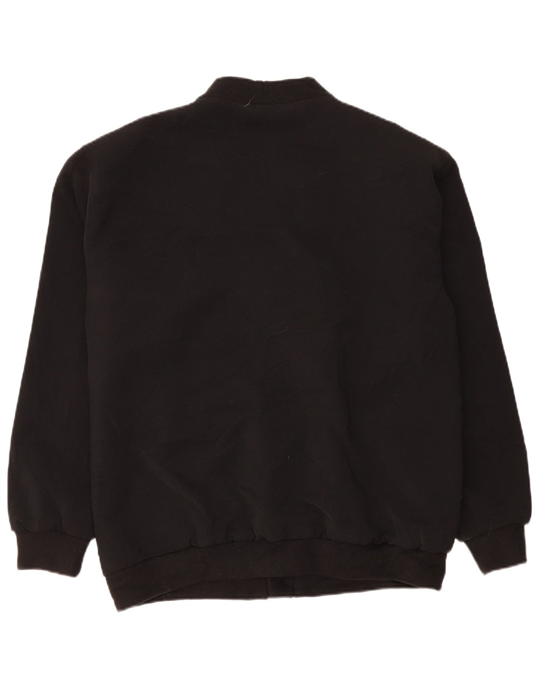 Męska kurtka bomberka VINTAGE UK 42 XL, czarny poliester z blokami kolorów