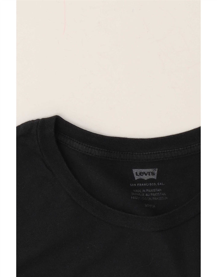 Damska koszulka oversize z grafiką Levi's Top UK 10, mała czarna