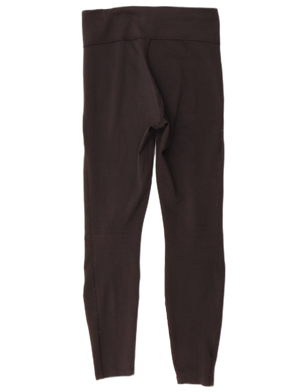 Damskie legginsy NIKE Dri Fit UK 12, średni czarny poliester