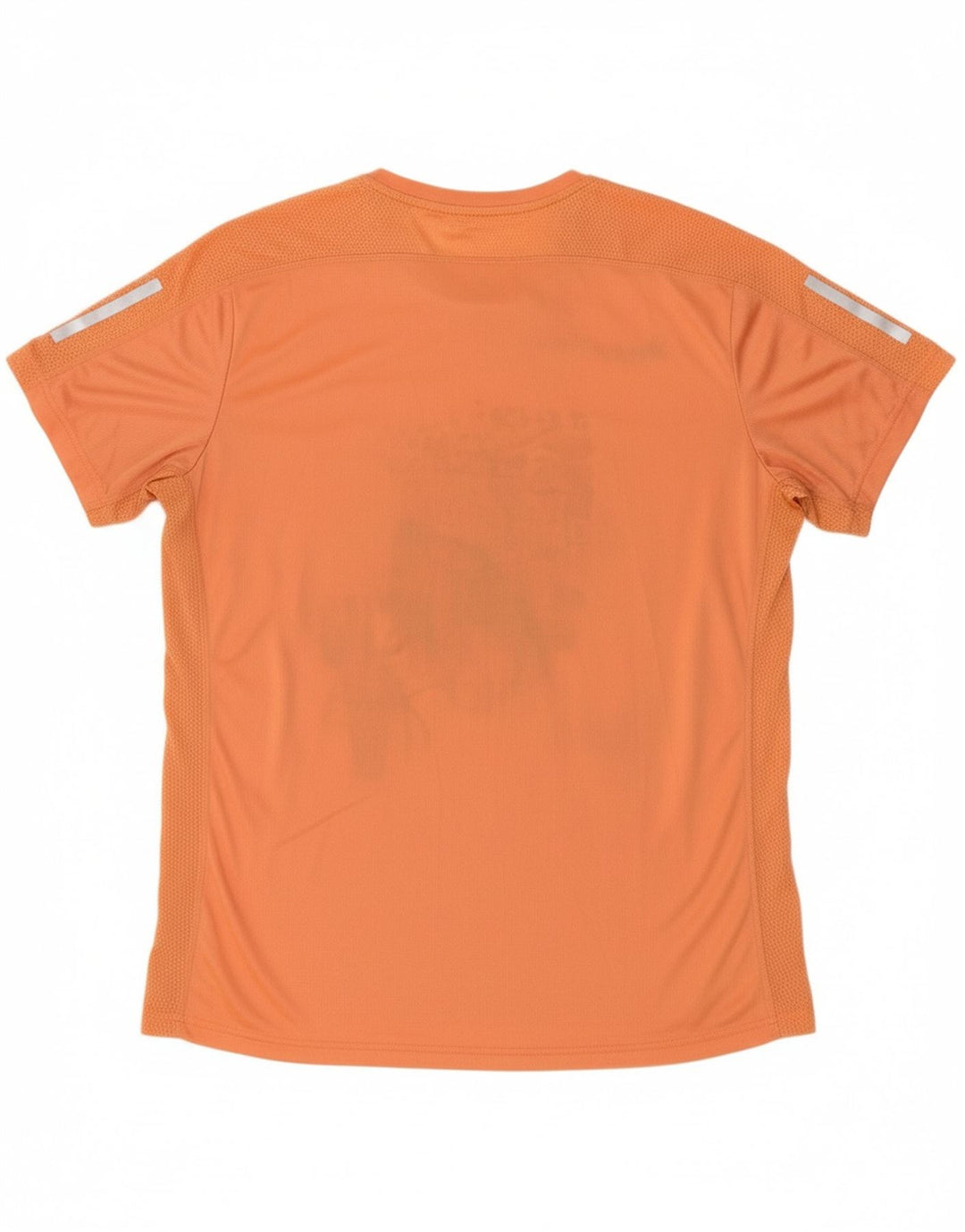 ADIDAS Mens Aeroready T-Shirt Top Large Orange Polyester
