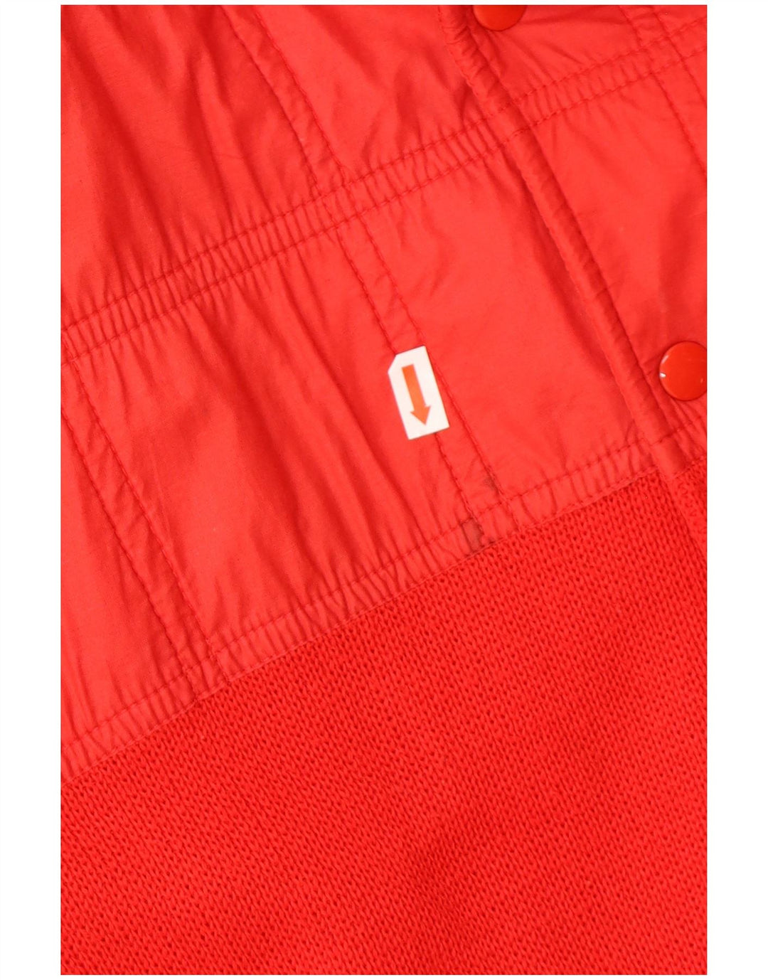 Męski sweter kardigan Navigare IT 48/50 Średnia czerwona wełna