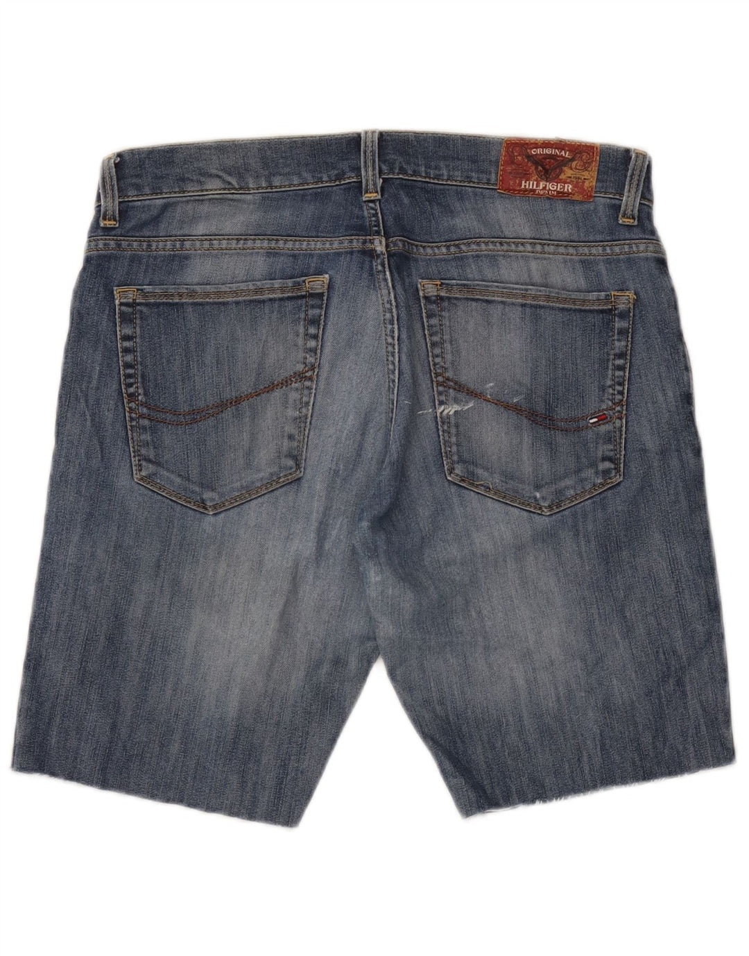 Damskie spodenki jeansowe Tommy Hilfiger W34, duże, niebieskie