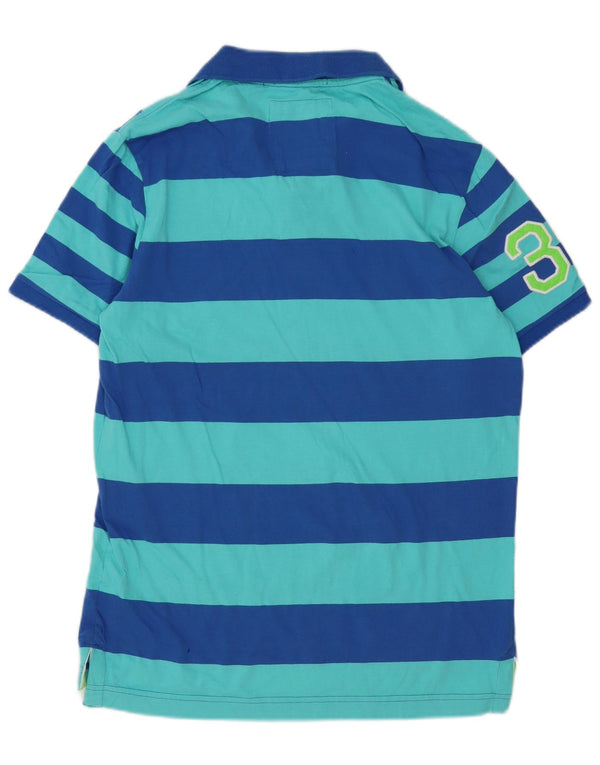 Męska koszulka polo Superdry Graphic Classic Fit XL, bawełniana w niebieskie paski
