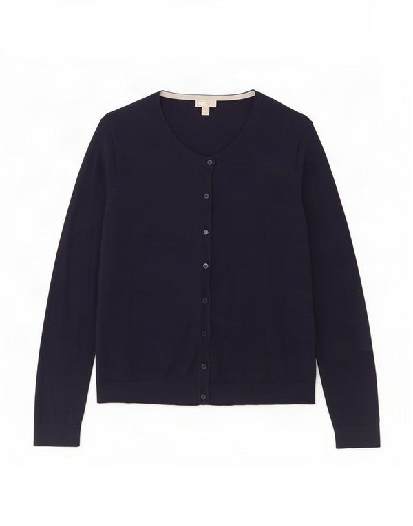 Sweter damski Gap Cardigan UK 20 2XL Granatowy, bawełniany