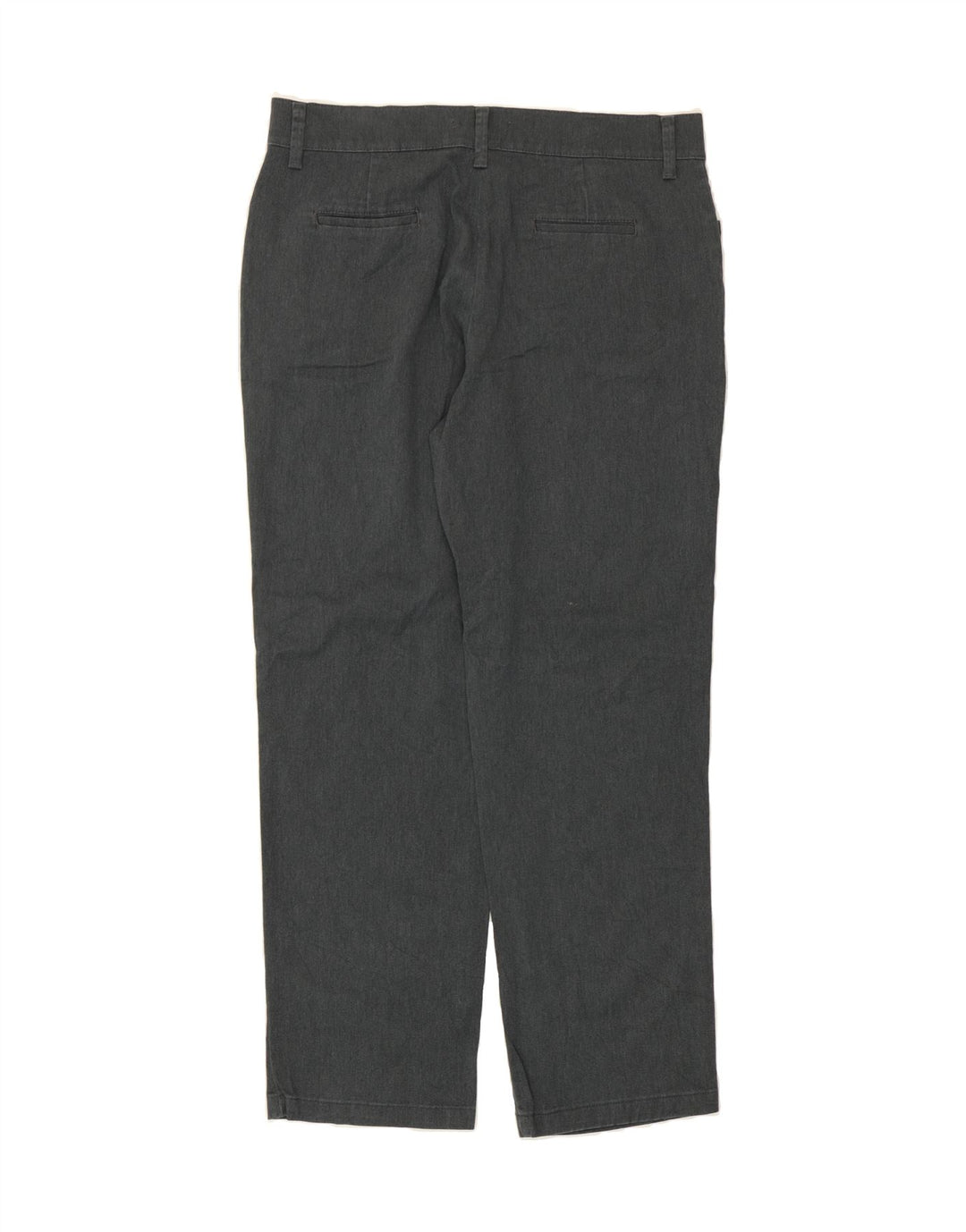 LEE Womens Straight Casual Trousers US 8 Medium W34 L30 Grey Cotton Vintage Lee and Second-Hand Lee from Messina Hembry 