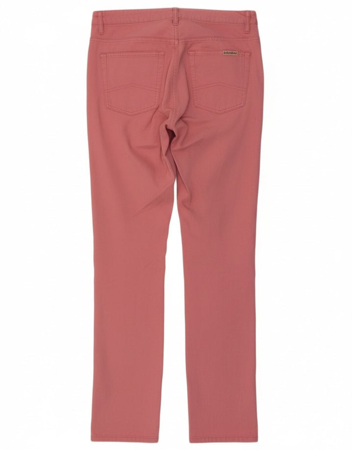 MARLBORO CLASSICS Womens Straight Jeans W31 L33 Pink Cotton