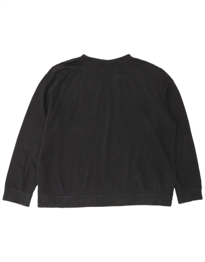Damski sweter oversize Nike UK 18 XL, czarny, bawełniany