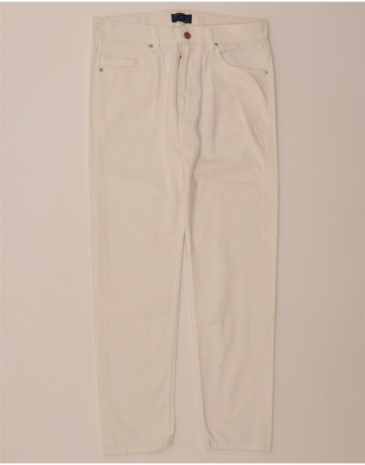 Męskie jeansy slim fit ZARA EU 40 Medium W31 L28 Złamana biała bawełna