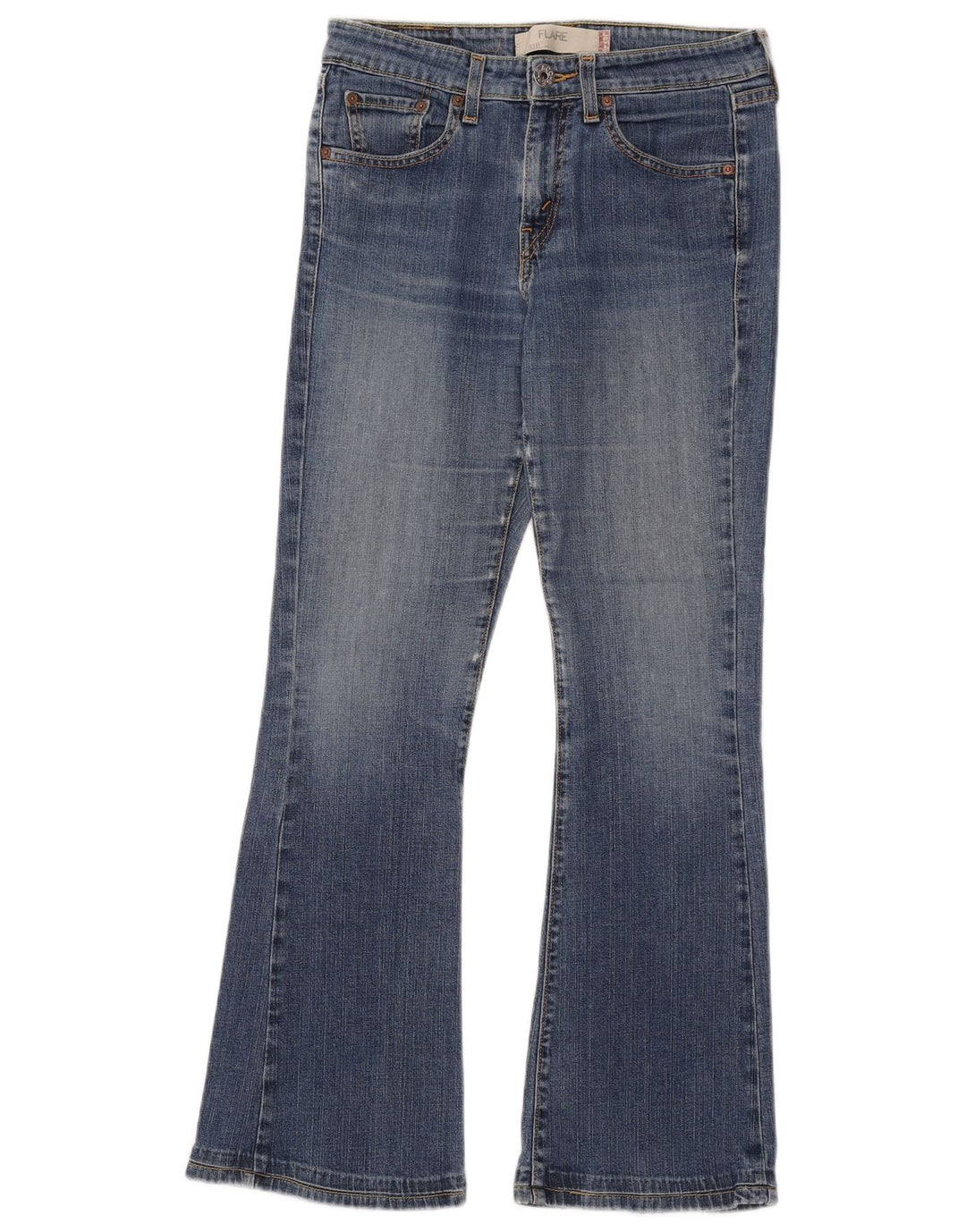 Damskie jeansy Levi's 510 Flared W30 L30 Niebieskie