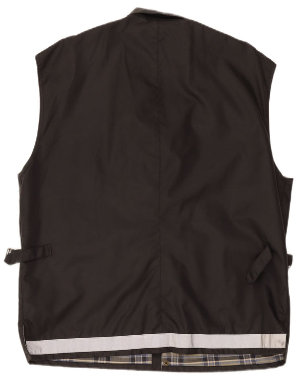Męska kamizelka narzędziowa Belstaff UK 44 2XL Czarny nylon