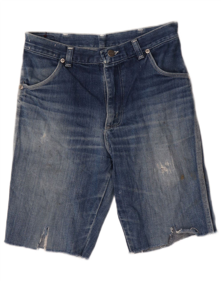 Damskie spodenki jeansowe Wrangler W29 w kolorze średnioniebieskim