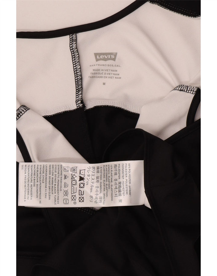 Damskie body Levi's z grafiką UK 12, poliester w kolorze średniej czerni
