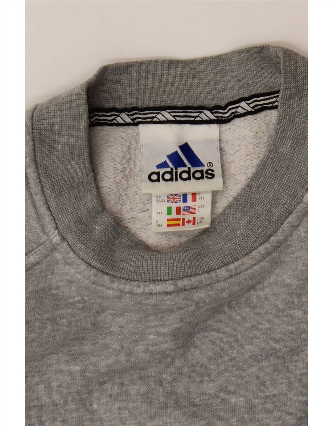 Bluza chłopięca Adidas 13-14 lat, szara bawełna