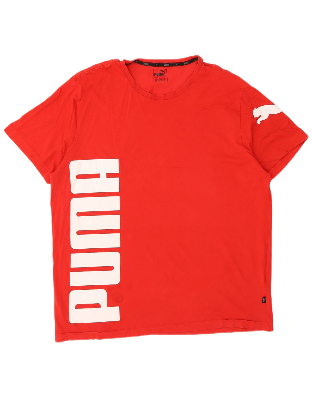 Męska koszulka z grafiką Puma XL, czerwona