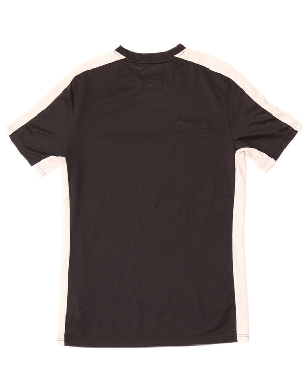 Damska koszulka Nike Dri Fit Slim Top UK 12 w kolorze średniej czerni