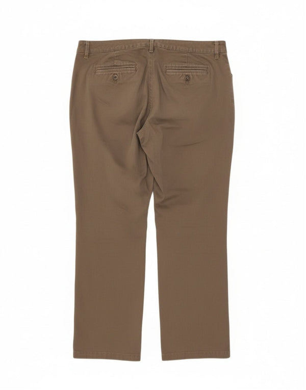 Damskie proste spodnie Lee ze średnim stanem US 16 2XL W36 L27 szare