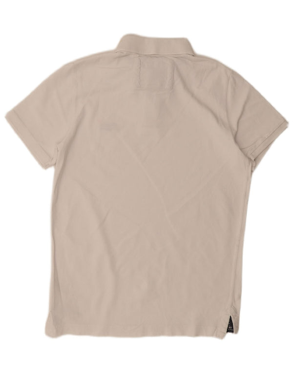 Męska koszulka polo Superdry o klasycznym kroju XL, biała, bawełniana