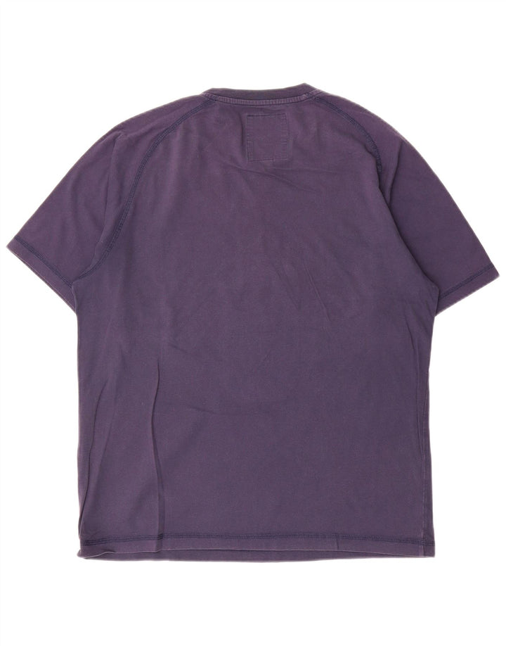 Męski T-shirt Champion Harvard Graphic Top, średni, granatowy