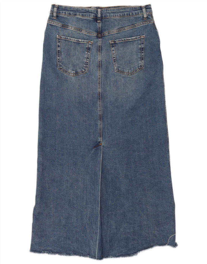 Spódnica dżinsowa damska Zara XL W32 niebieska