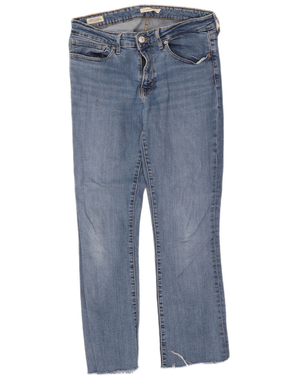 Damskie dżinsy Levi's 715 Bootcut W30 L27 Niebieska bawełna