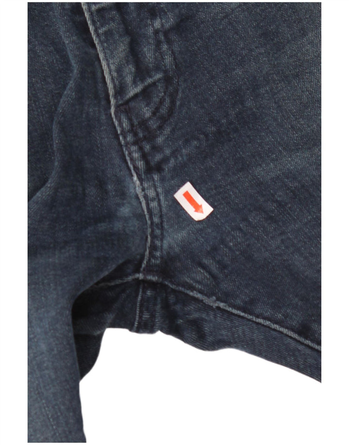 Męskie jeansy slim fit LEVI'S W31 L32 Niebieskie, z nowej wełny