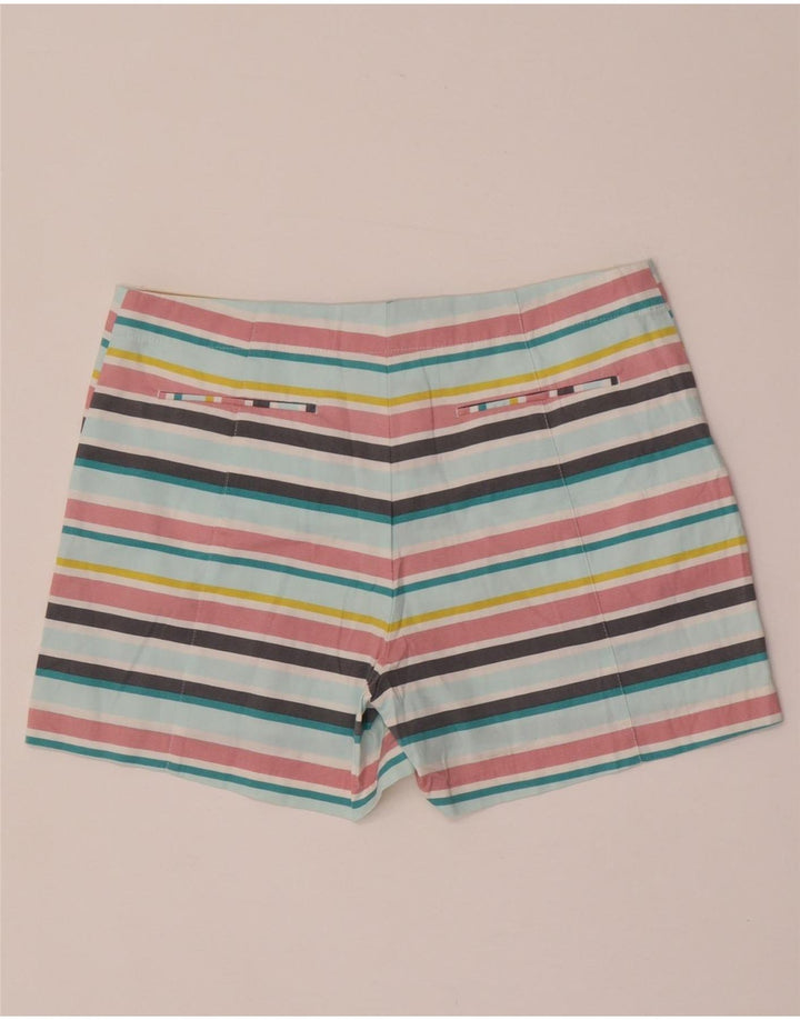 Damskie spodenki chino OASIS UK 12 Medium W32, wielokolorowa bawełna w paski