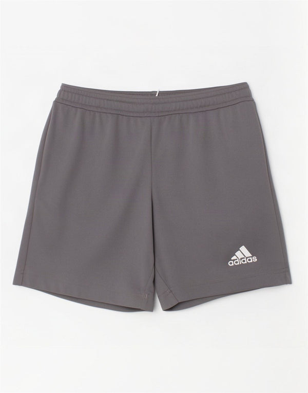 Chłopięce spodenki sportowe Adidas Aeroready 7-8 lat Szary poliester