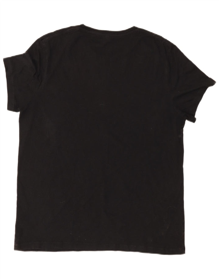 T-shirt męski Jack Wills, duży, czarny, bawełniany