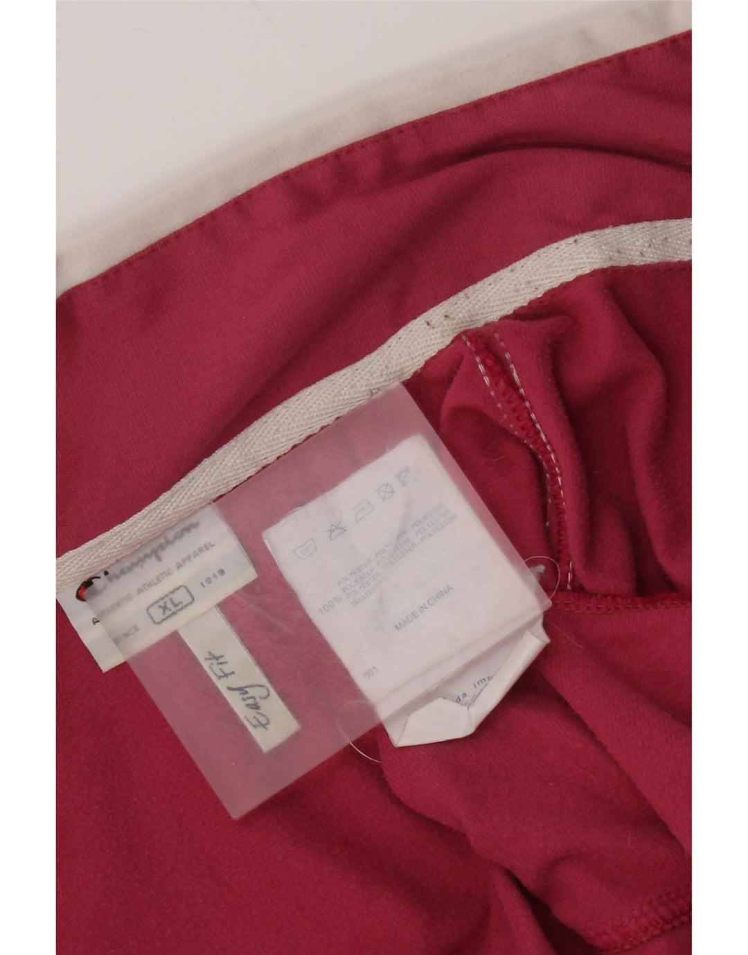 Damska kurtka dresowa Champion Easy Fit UK 18 XL, różowa, poliestrowa