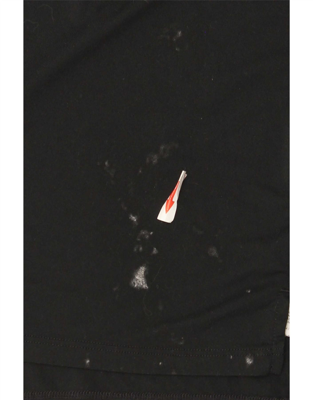 Męski T-shirt Nike Dri Fit Top XL, czarny, poliestrowy w prążki