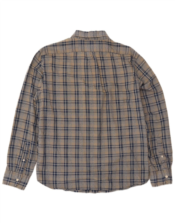 Koszula męska J. Crew o dopasowanym kroju, duża, wielokolorowa, bawełniana w kratę