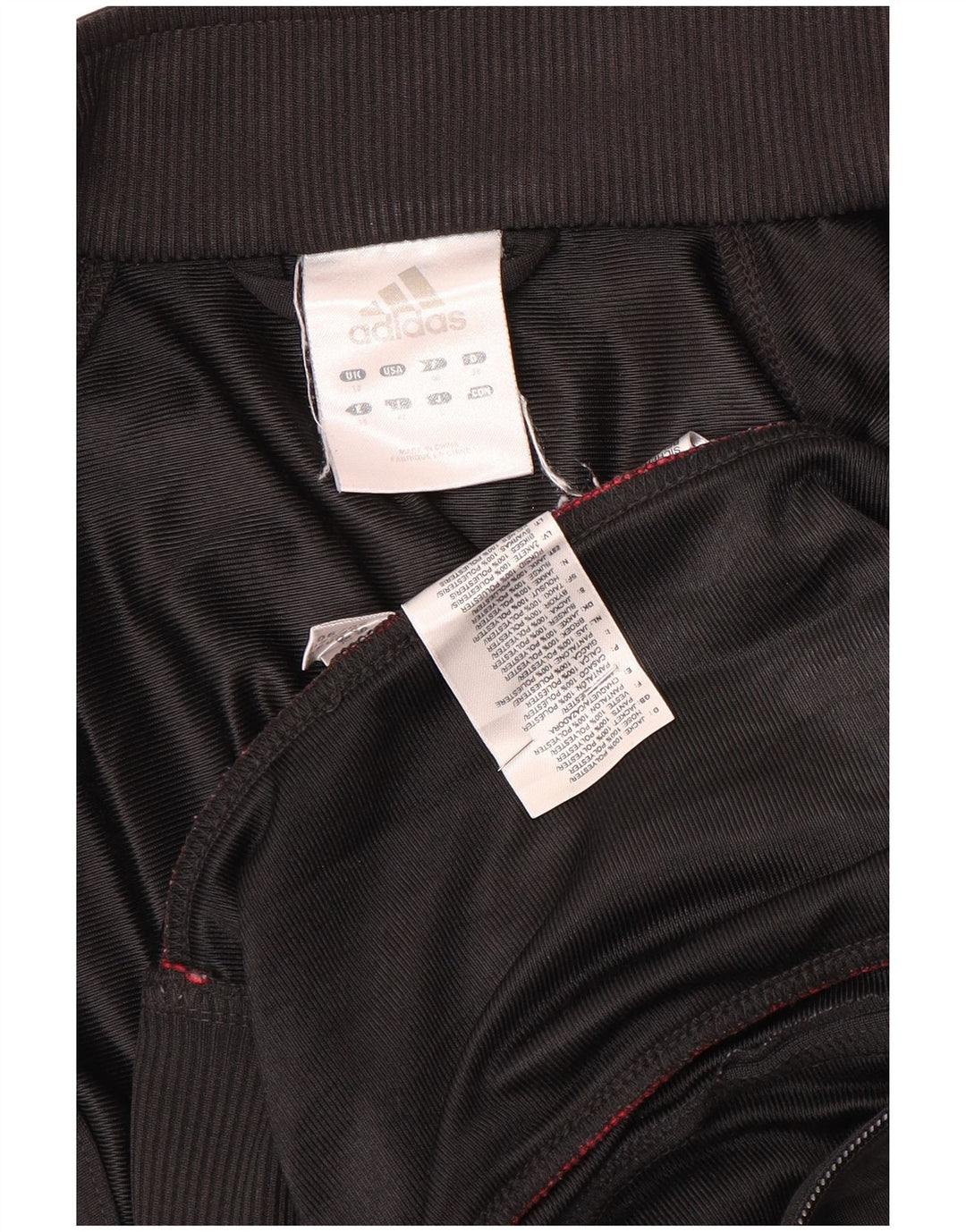 Damska bluza dresowa Adidas UK 12 Średni czarny poliester