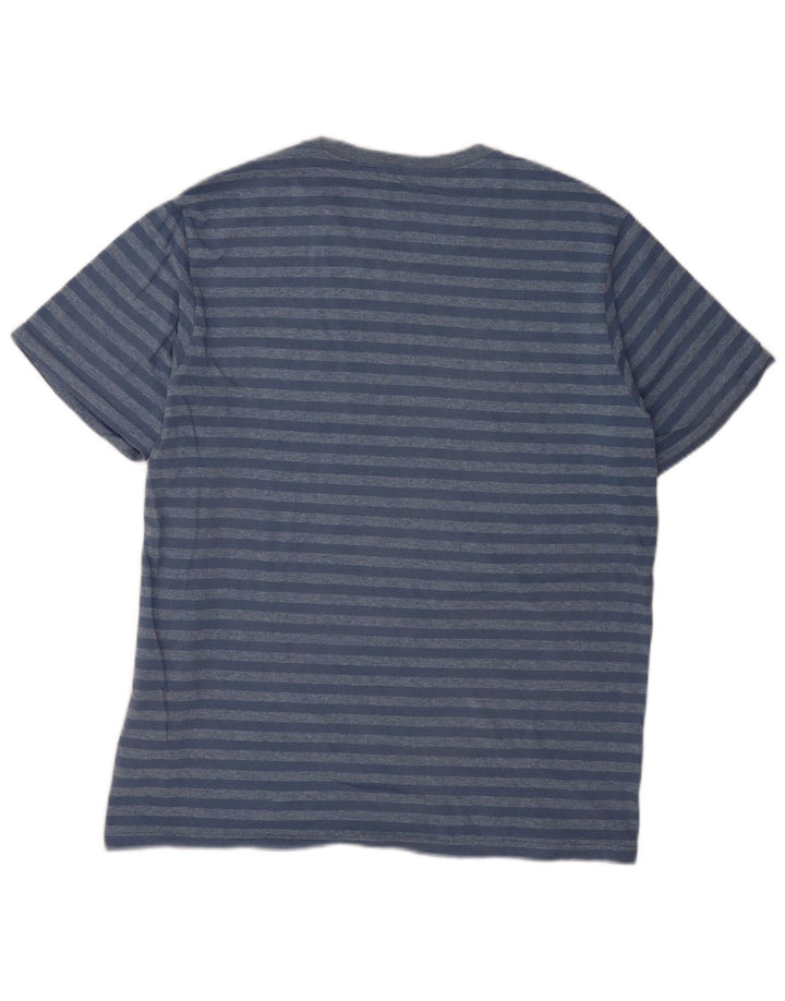 Męski standardowy t-shirt Levi's, duży, bawełniany w niebieskie paski