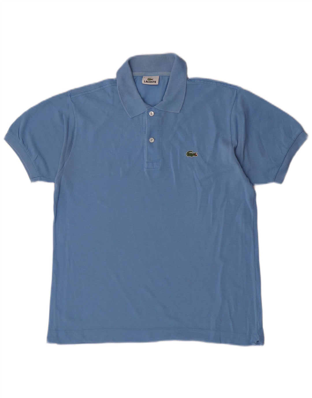 Męska koszulka polo Lacoste, rozmiar 3, mała, niebieska, bawełniana