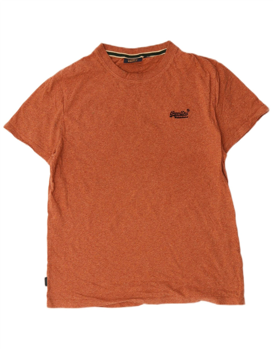 Męski T-shirt Superdry XL, pomarańczowy, bawełniany