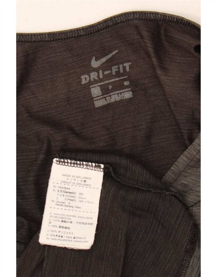 Męska kamizelka NIKE Dri Fit, mała, poliestrowa w kolorze khaki