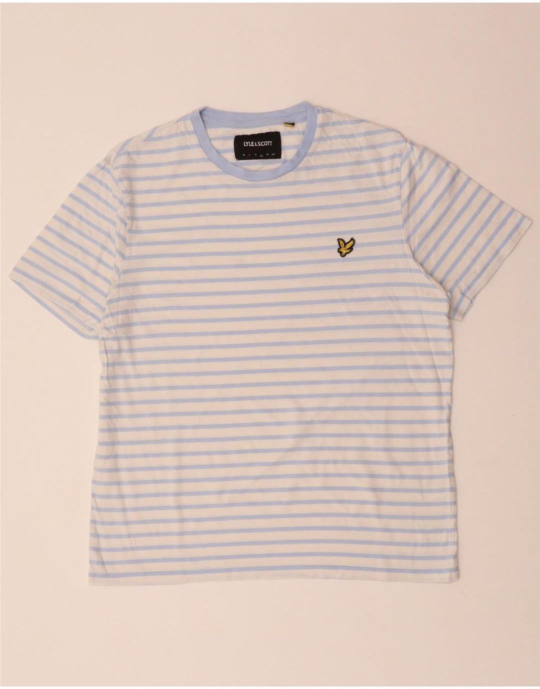 T-shirt damski LYLE & SCOTT, duży, bawełniany w białe paski