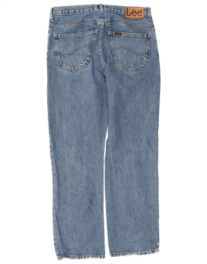 LEE Męskie dżinsy Brooklyn Comfort Straight W32 L30 Niebieskie bawełniane