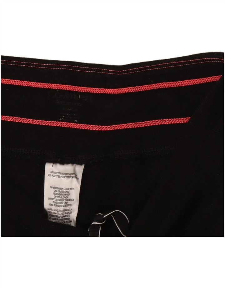 Damskie spodnie dresowe CALVIN KLEIN Graphic Joggers UK 10 Small Black